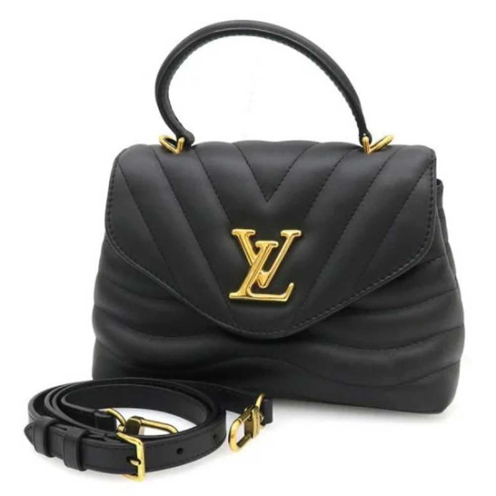 Louis Vuitton Wave Hold Me bag black quilted calfskin leather